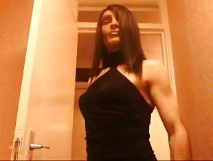 Kim in the doorway