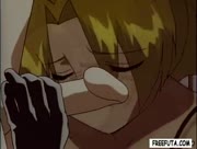 Anime dgirl fucks girl from behind
