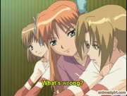Cute hentai schoolgirl fucked shemale anime in the class