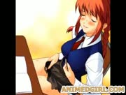 Bondage hentai shemale threesome hard fucking
