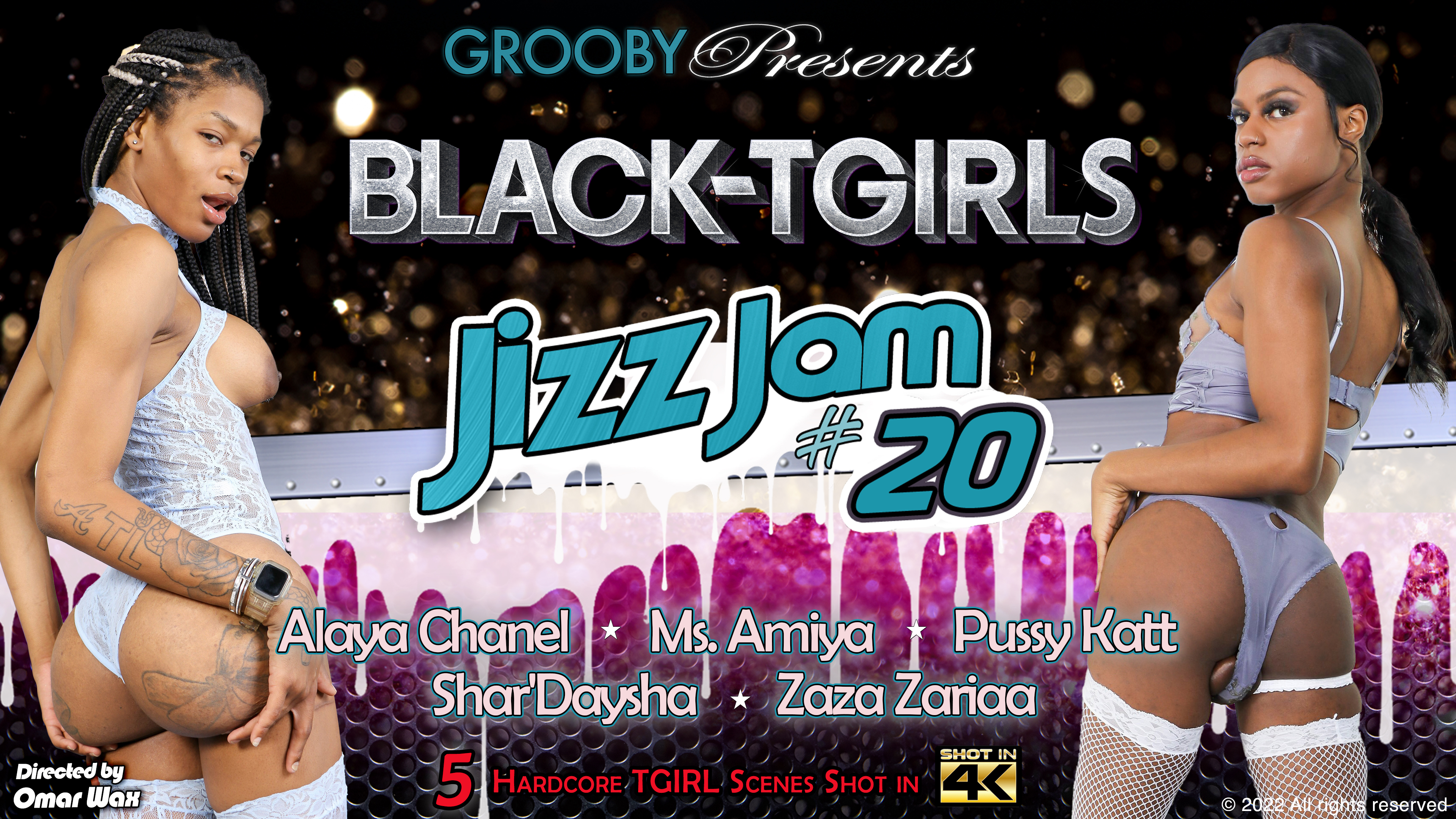 Black-Tgirls Jizz Jam #20 DVD Trailer